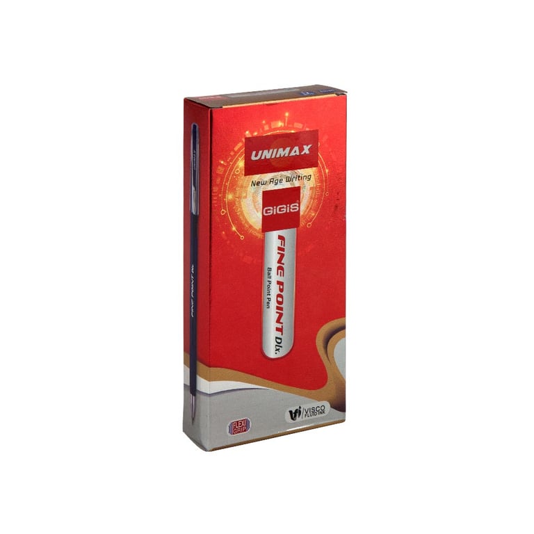 Ручка кулькова Unimax Fine Point Dlx., синя (UX-111-02) - фото 3