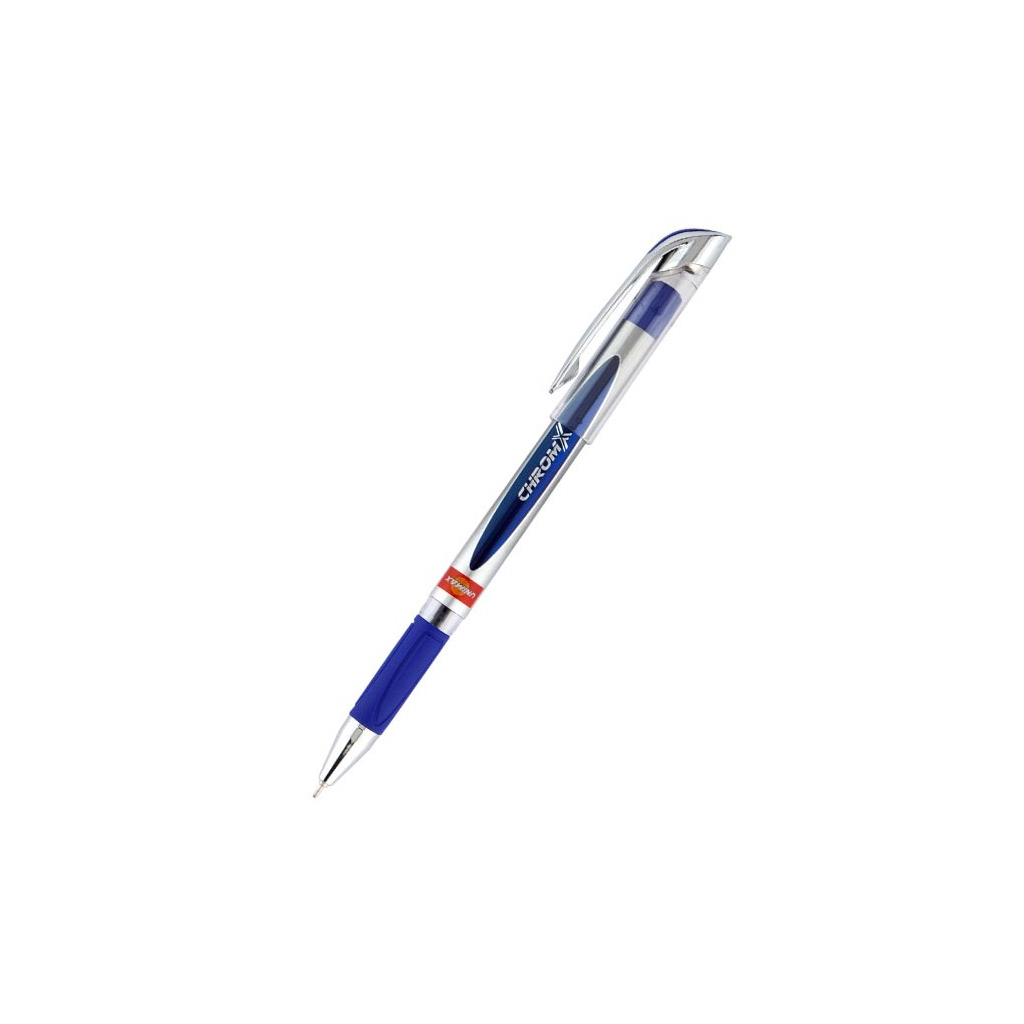 Ручка кулькова Unimax ChromX, синя (UX-119-02) - фото 1 Ручка кулькова Unimax ChromX, синя (UX-119-02) - фото 1
