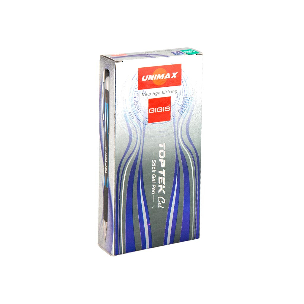 Ручка гелева Unimax Top Tek Gel, зелена (UX-133-04) - фото 3 Ручка гелева Unimax Top Tek Gel, зелена (UX-133-04) - фото 3