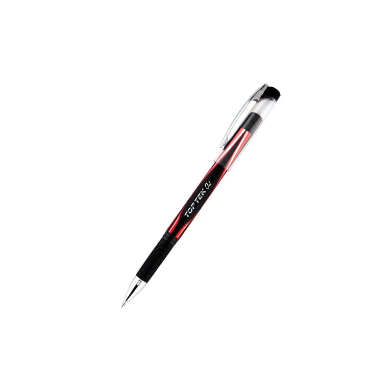Ручка гелева Unimax Top Tek Gel, червона (UX-133-06) - фото 1