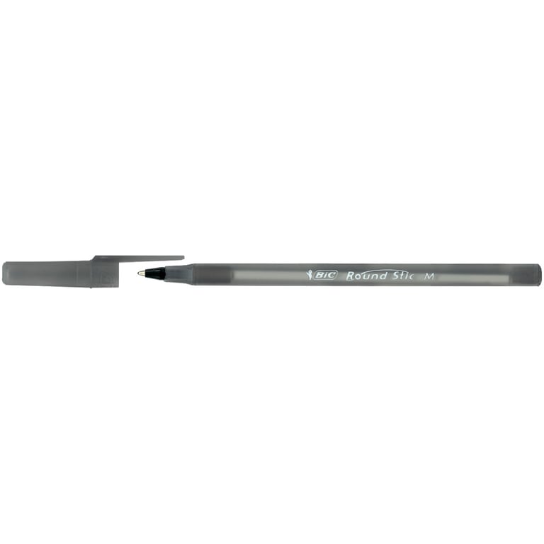 Ручка масляна Bic Round Stic, чорна (bc9205681) - фото 1
