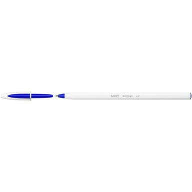Ручка кулькова Bic Cristal Up з білим шестигранним корпусом Синя (bc949879) - фото 1
