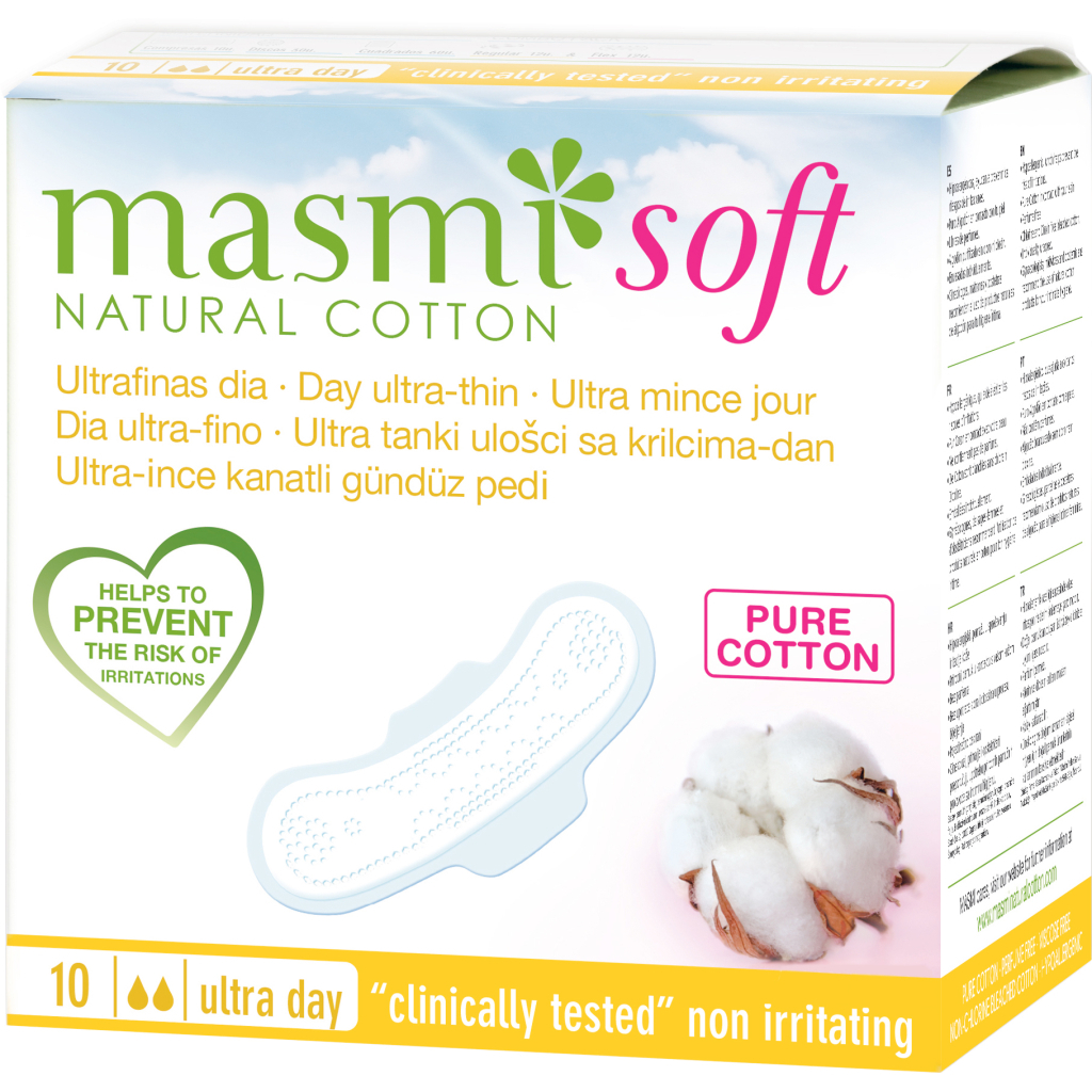 Гігієнічні прокладки Masmi Soft Ultra Day 10 шт. (8432984000578) Гігієнічні прокладки Masmi Soft Ultra Day 10 шт. (8432984000578)