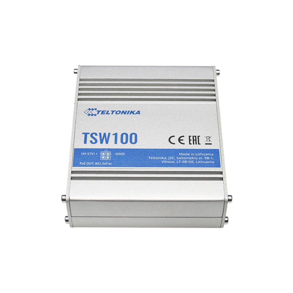 Комутатор мережевий Teltonika TSW100 Комутатор мережевий Teltonika TSW100