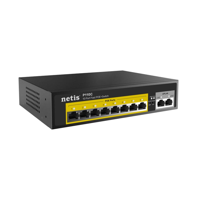 Комутатор мережевий Netis P110C - фото 2