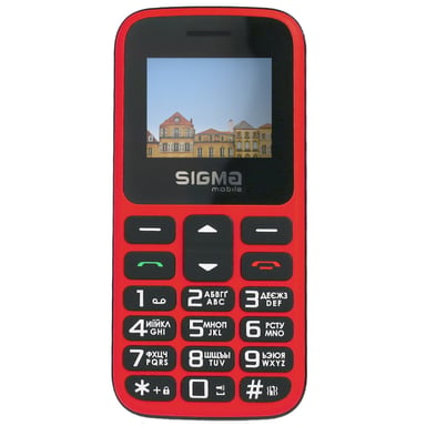 Мобільний телефон Sigma Comfort 50 HIT2020 Red (4827798120958) - фото 1