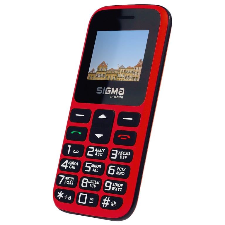 Мобільний телефон Sigma Comfort 50 HIT2020 Red (4827798120958) - фото 3