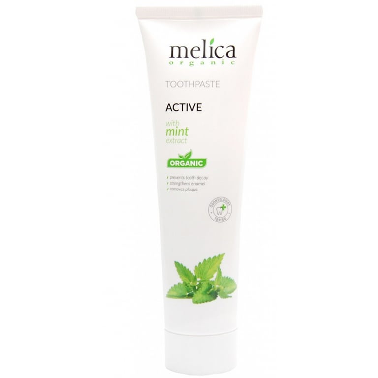 Зубна паста Melica Organic з екстрактом м'яти 100 мл (4770416002238) - фото 1