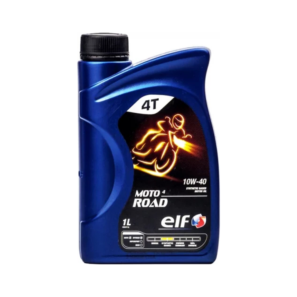 Моторна олива ELF MOTO 4 ROAD 10w40 1л. (3333) - фото 1