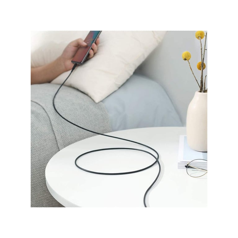 Дата кабель USB-C to USB-C 1.0m US300 100W 5A (Black) Ugreen (80371) - фото 2