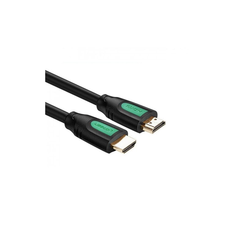 Кабель мультимедійний HDMI M to HDMI M 1.0m black Ugreen (10115) - фото 1