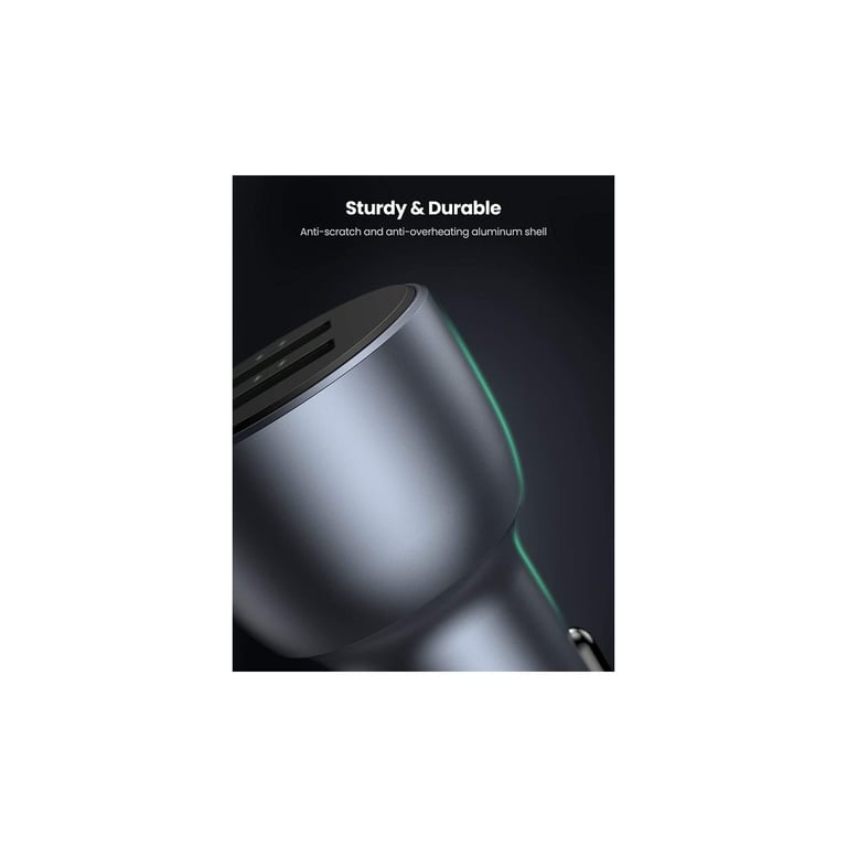 Зарядний пристрій Ugreen CD213 36W 2xUSB QC 3.0 3A Car Charger (Dark Blue) (10144) - фото 7
