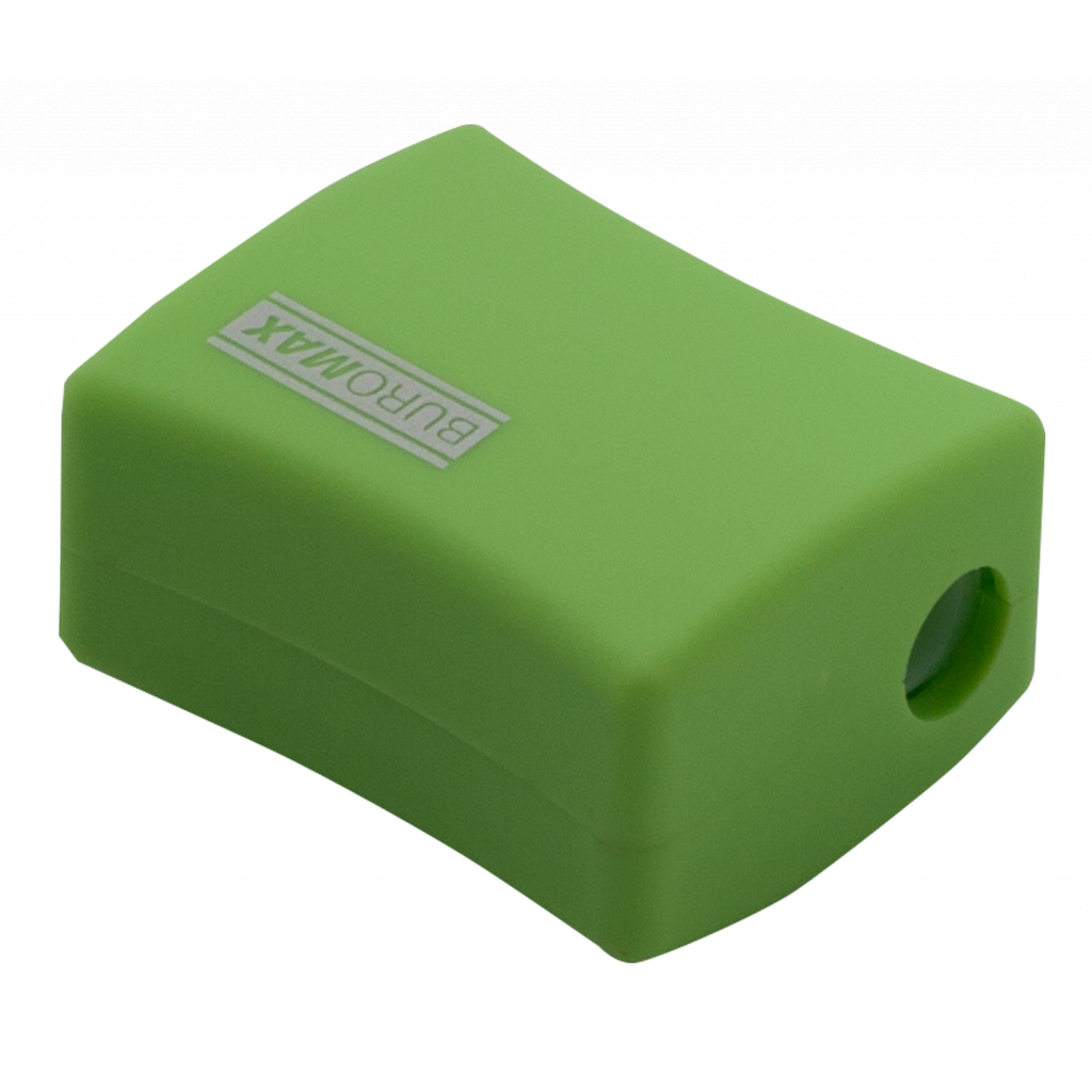 Точилка Buromax ALFA, RUBBER TOUCH з контейнером 2 отвори (BM.4778-1) - фото 5 Точилка Buromax ALFA, RUBBER TOUCH з контейнером 2 отвори (BM.4778-1) - фото 5