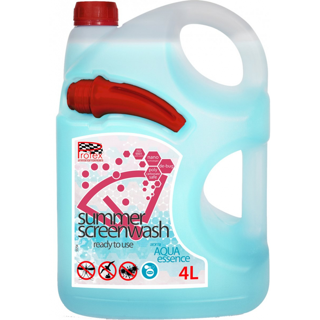Омивач автомобільний Profex літній AQUA essence 4 л (73321) - фото 1 Омивач автомобільний Profex літній AQUA essence 4 л (73321) - фото 1