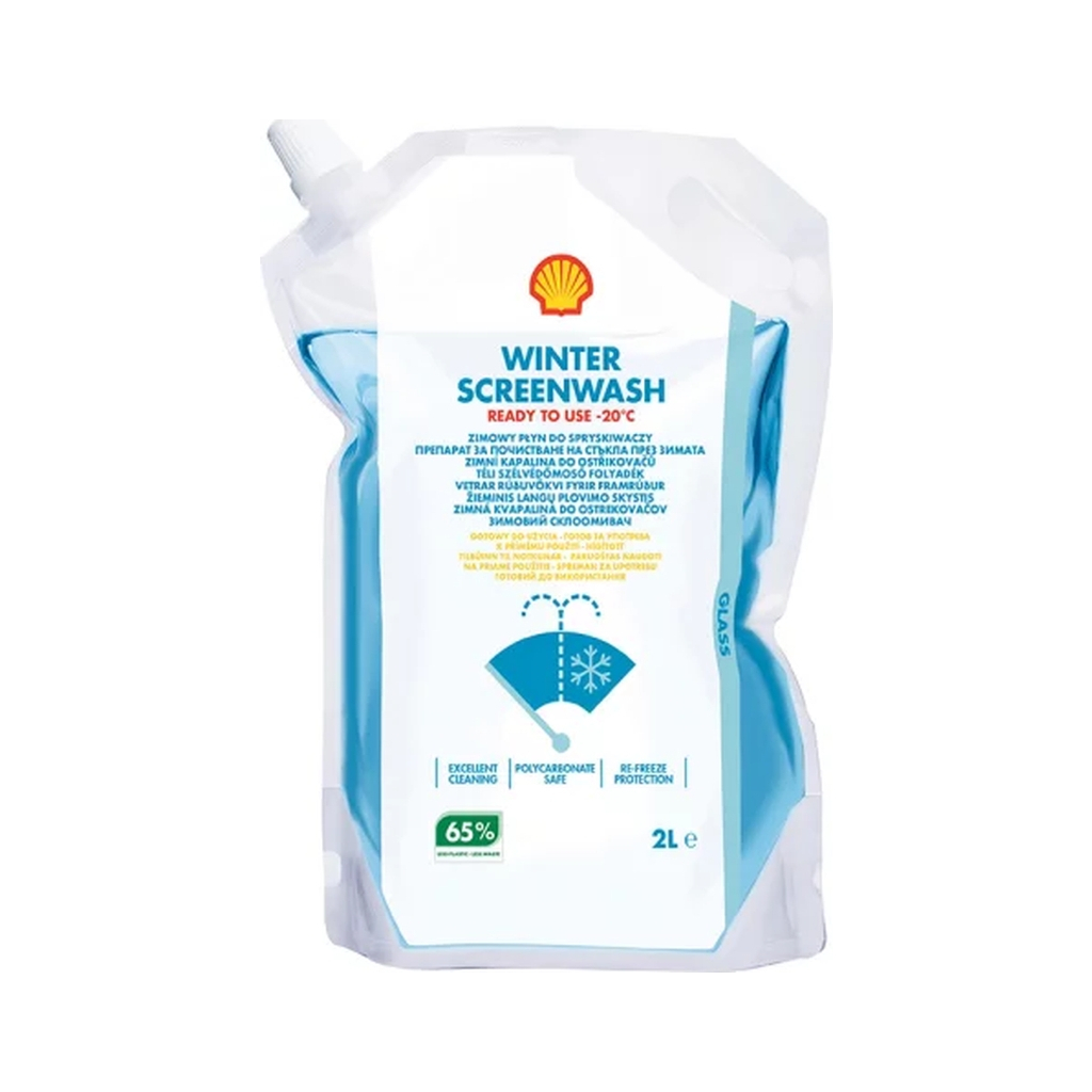 Омивач автомобільний Shell зимовий (-20С) 2л (2293) - фото 1 Омивач автомобільний Shell зимовий (-20С) 2л (2293) - фото 1