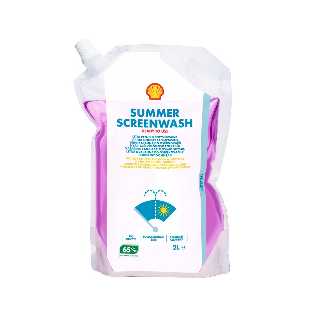 Омивач автомобільний Shell літній 2л (2252) - фото 1 Омивач автомобільний Shell літній 2л (2252) - фото 1