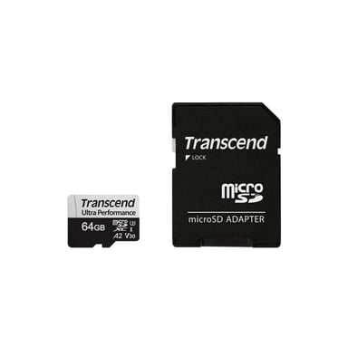 Карта пам%27яті Transcend 64GB microSDXC class 10 UHS-I U3 A2 (TS64GUSD340S)