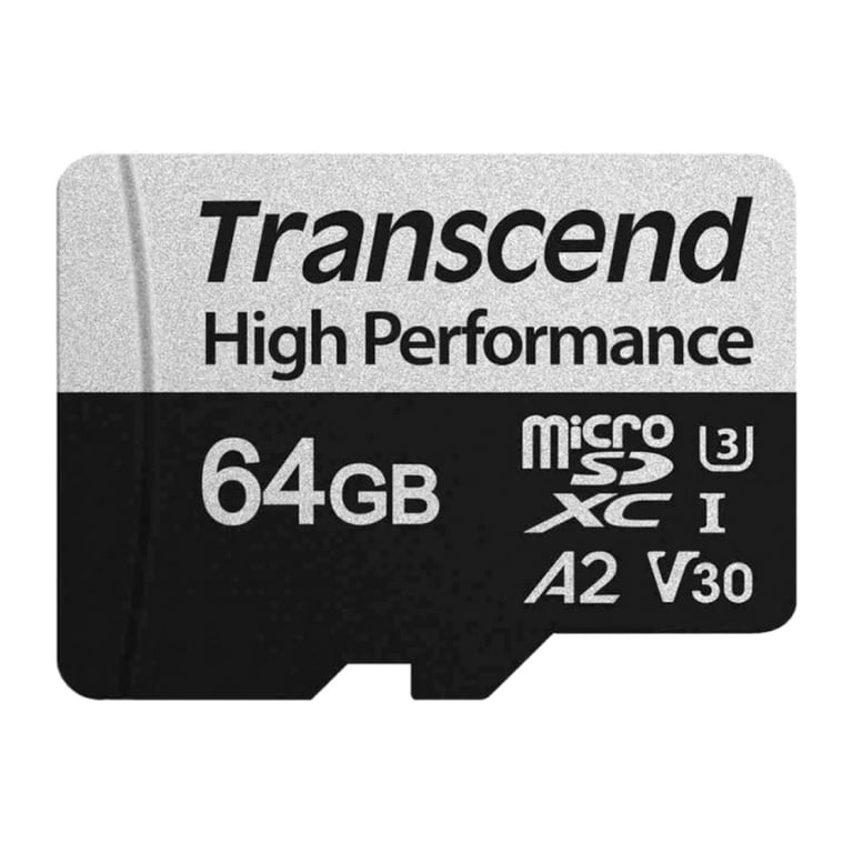 Карта пам'яті Transcend 64GB microSDXC class 10 UHS-I U3 A2 (TS64GUSD340S) - фото 2