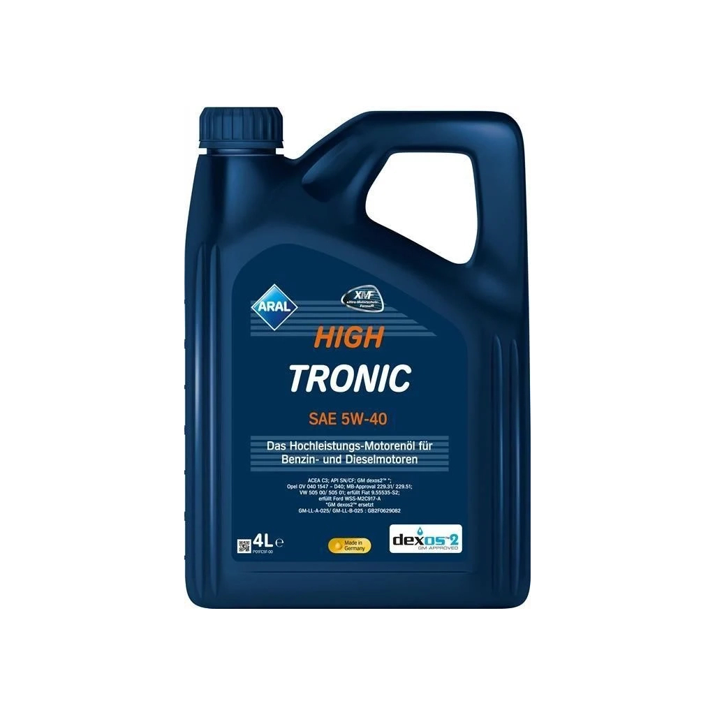 Моторна олива Aral HighTronic 5W-40, 4л (7115) Моторна олива Aral HighTronic 5W-40, 4л (7115)