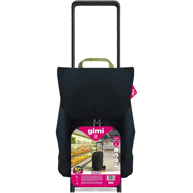 Сумка-візок Gimi Easy 40 Black (929076) - фото 2