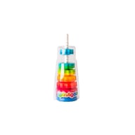 Розвиваюча іграшка Fat Brain Toys Пірамідка гвинтова тактильна SpinAgain (F110ML) - фото 2