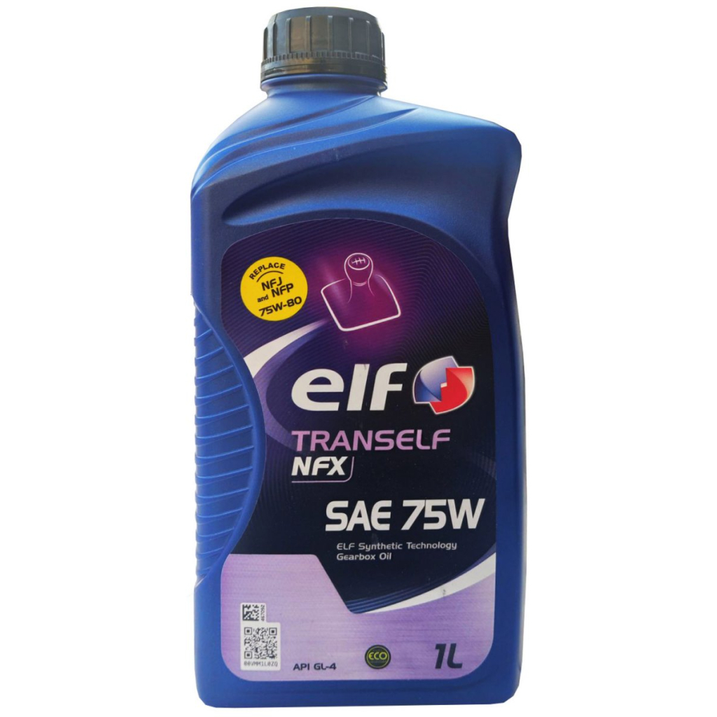 Трансмісійна олива ELF TRANSELF NFX 75w 1л. (73274) - фото 1