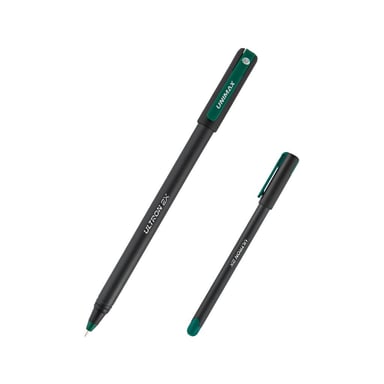 Ручка кулькова Unimax Ultron 2X 0.7 мм Зелена (UX-146-04) - фото 1