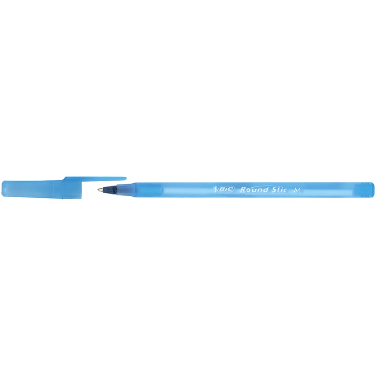 Ручка масляна Bic Round Stic, синя, 8шт в блістері (bc928497) - фото 2