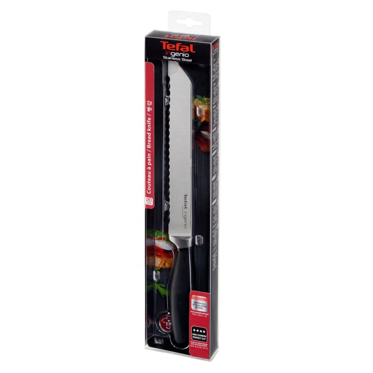 Кухонний ніж Tefal Ingenio для хліба 20 см (K0910414) - фото 3