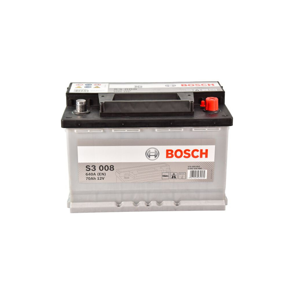 Акумулятор автомобільний Bosch 70А (0 092 S30 080) - фото 1