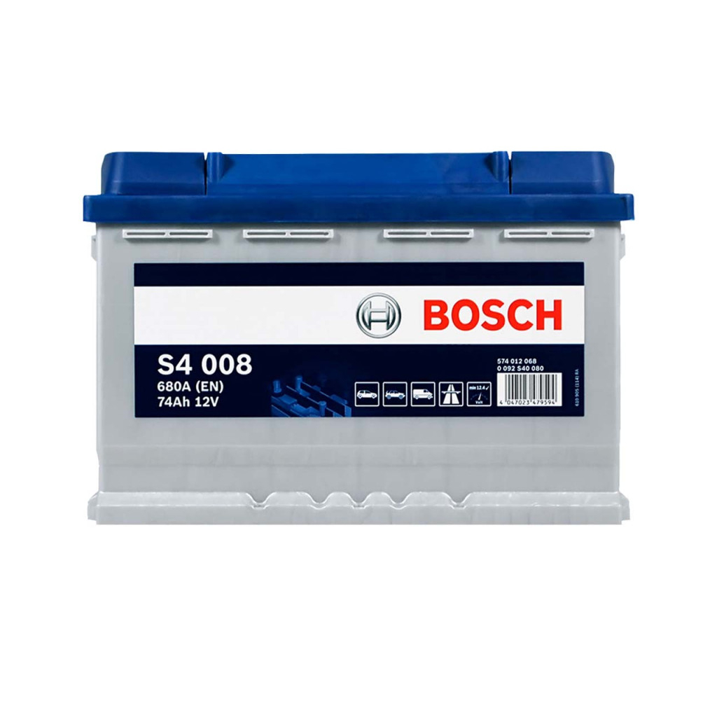 Акумулятор автомобільний Bosch 74А (0 092 S40 080) Акумулятор автомобільний Bosch 74А (0 092 S40 080)