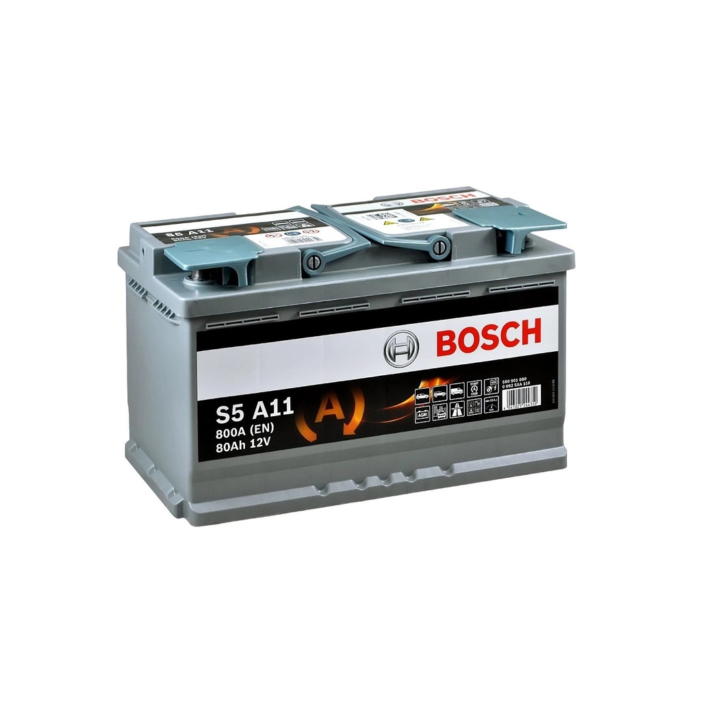 Акумулятор автомобільний Bosch 80А (0 092 S5A 110) - фото 1