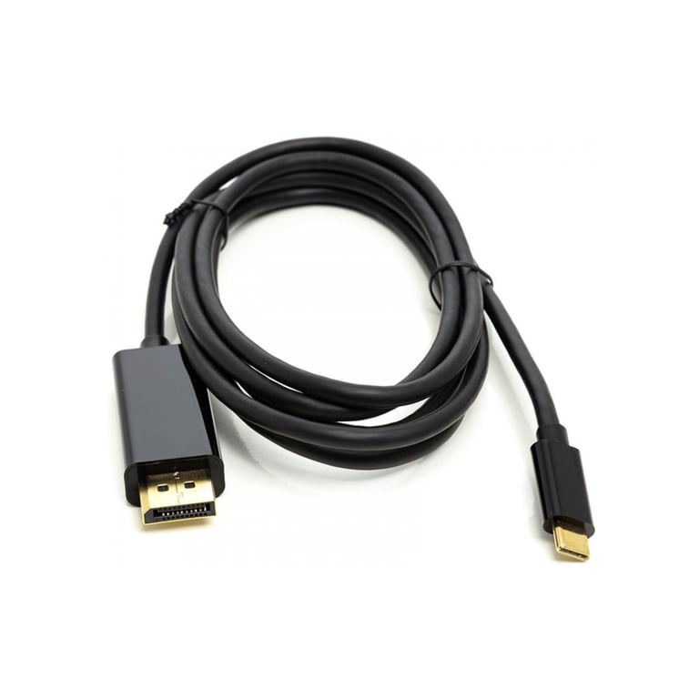 Кабель мультимедійний USB Type-C 3.1 Thunderbolt 3 (M) to DisplayPort (M) 1.8m 4K PowerPlant (CA911844) - фото 1