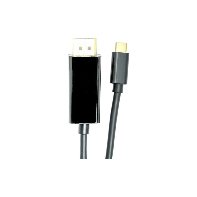 Кабель мультимедійний USB Type-C 3.1 Thunderbolt 3 (M) to DisplayPort (M) 1.8m 4K PowerPlant (CA911844) - фото 2