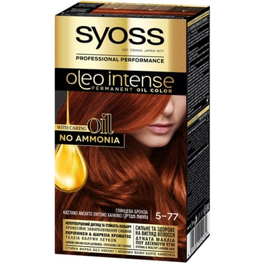 Фарба для волосся Syoss Oleo Intense 5-77 Глянцева бронза 115 мл (4015001012132) - фото 1