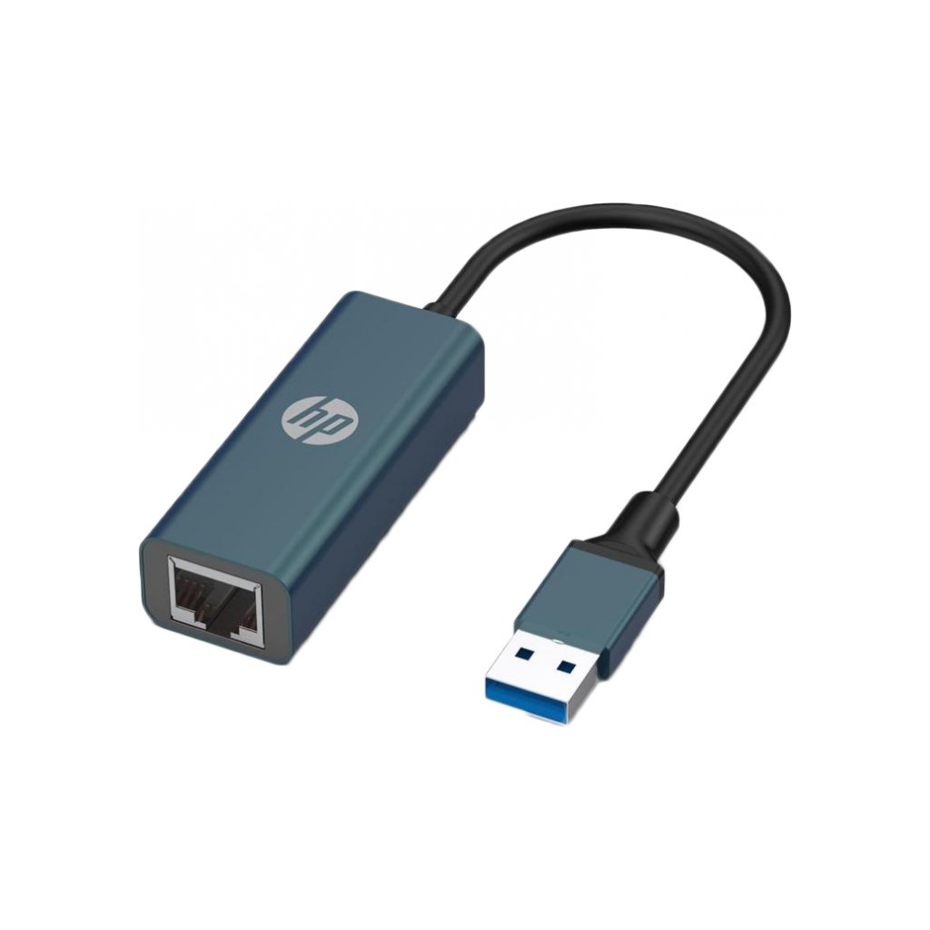 Перехідник USB 3.0 AM to RJ45 Ethernet 1000Mbps HP (DHC-CT101) - фото 1