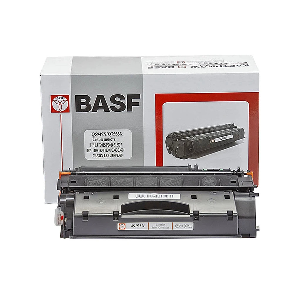 Картридж BASF HP LJ 1160/1320/P2015/P2014/M2727, Q5949Х/Q7553X Black (KT-Q5949X) Картридж BASF HP LJ 1160/1320/P2015/P2014/M2727, Q5949Х/Q7553X Black (KT-Q5949X)