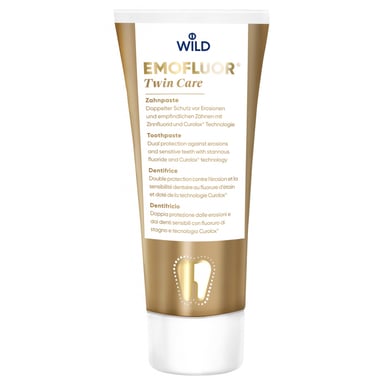 Зубна паста Dr. Wild Emofluor Pro Twin Care 75 мл (7611841701488) - фото 1