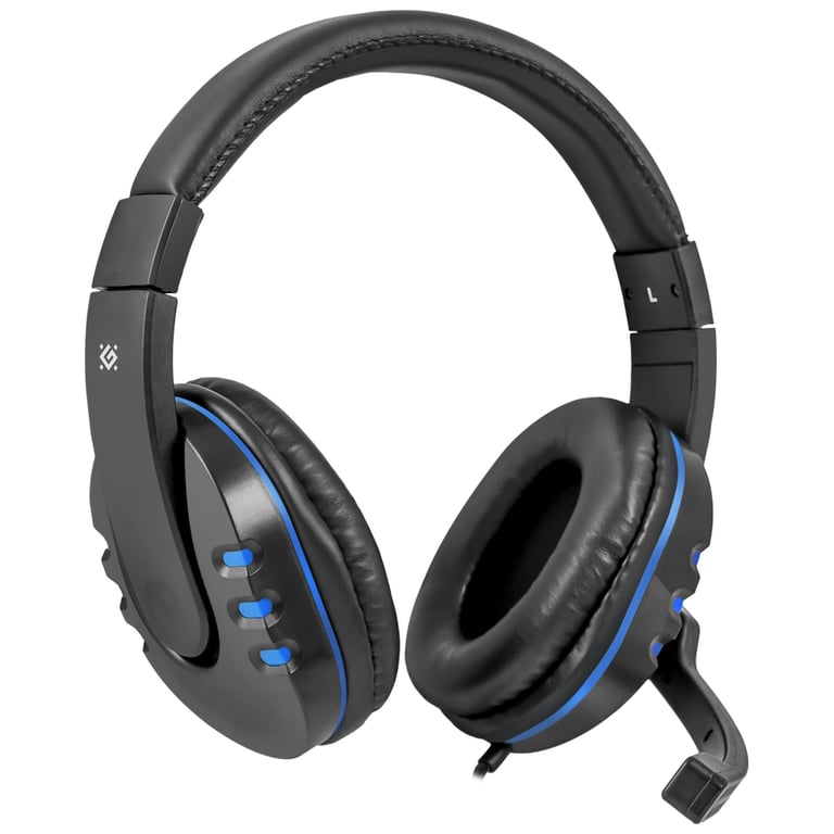 Навушники Defender Warhead G-160 Black-Blue (64118) - фото 1