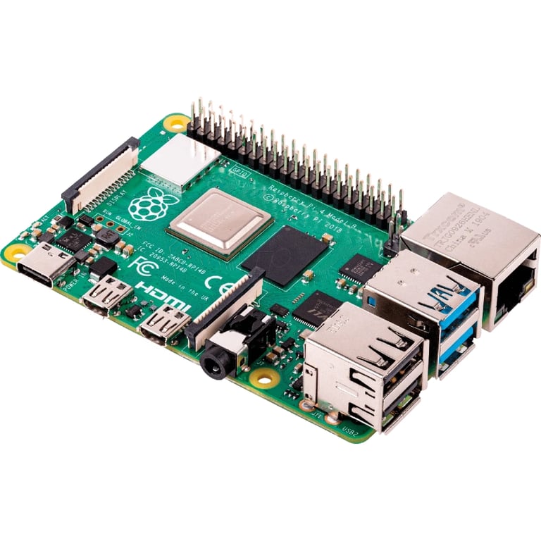 Мікро ПК Raspberry Pi 4, Model B, 2GB (RPI4-MODBP-2GB/RPI402) - фото 1