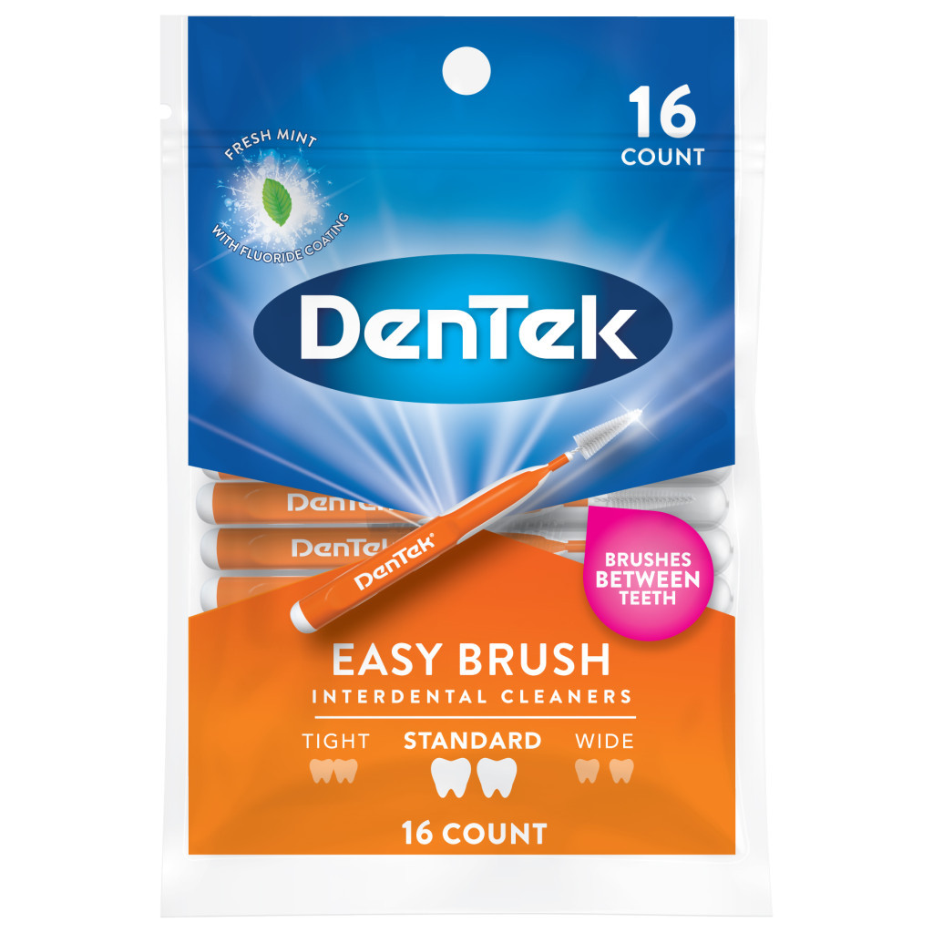 Щітки для міжзубних проміжків DenTek Зручне очищення для Стандартних проміжків 16 шт. (047701002032) Щітки для міжзубних проміжків DenTek Зручне очищення для Стандартних проміжків 16 шт. (047701002032)