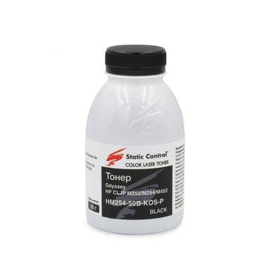 Тонер HP CLJP M252/M254/M452 50г black, фасовка Static Control (HM254-50B-KOS-P) - фото 1