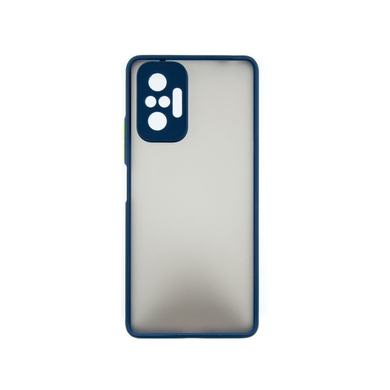 Чохол до мобільного телефона Dengos Matte Xiaomi Redmi Note 10 Pro (blue) (DG-TPU-MATT-78) - фото 1
