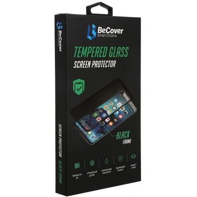 Скло захисне BeCover Samsung Galaxy M32 SM-M325 Black (706452) - фото 1