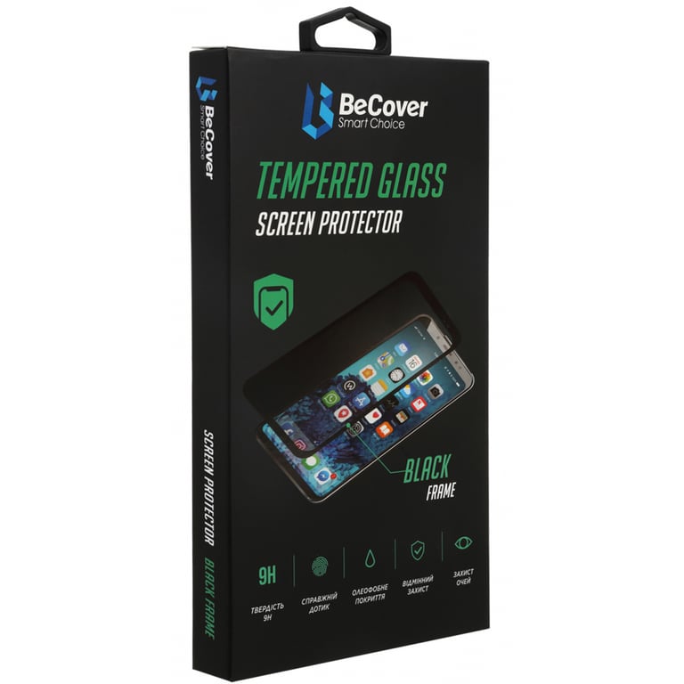Скло захисне BeCover Samsung Galaxy M32 SM-M325 Black (706452) - фото 1