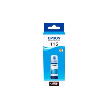 Контейнер з чорнилом Epson 115 EcoTank Cyan (C13T07D24A) - фото 1