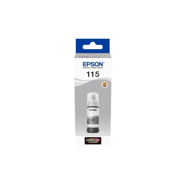 Контейнер з чорнилом Epson 115 EcoTank Grey (C13T07D54A) - фото 1
