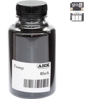 Тонер HP Neverstop Laser 1000/MFP 1200, 75г Black+chip AHK (3203848) - фото 1