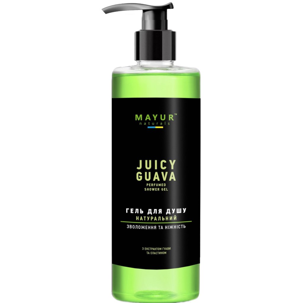 Гель для душу Mayur Гуаява 500 мл (4820230950724) Гель для душу Mayur Гуаява 500 мл (4820230950724)
