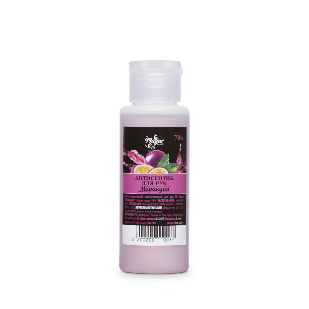 Антисептик для рук Mayur Маракуя 75 мл (2200200110037) - фото 1